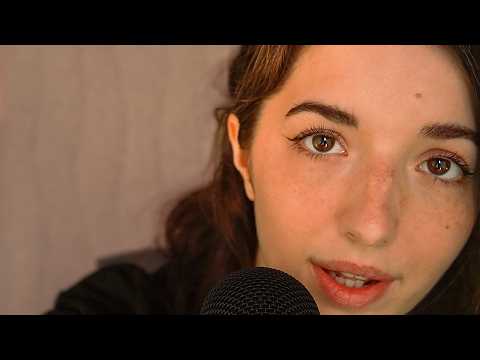 ASMR Close-Up Personal Attention (Face Touching, Visual Triggers & Kisses)