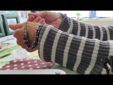 Ad-free ASMR; Crafting - Restringing bead bracelets, whispered