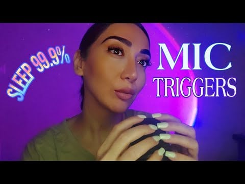 ASMR Mic Triggers That Will Give You Instant Tingles ✨ Deep Sleep & Relaxation