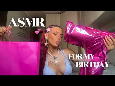 ₊˚⊹♡ ASMR - FOR MY BIRTHDAY 😽💗