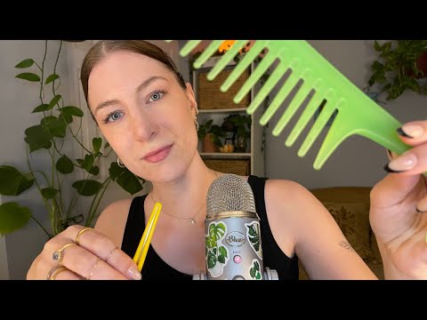 ASMR Can I Do Your Hair? 🎀 Layered Sounds, Personal Attention & Visual Triggers 😴