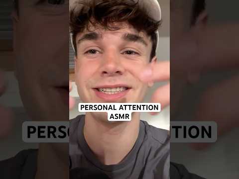 ASMR CLOSE-UP PERSONAL ATTENTION😴 #relax #mouthwhisper