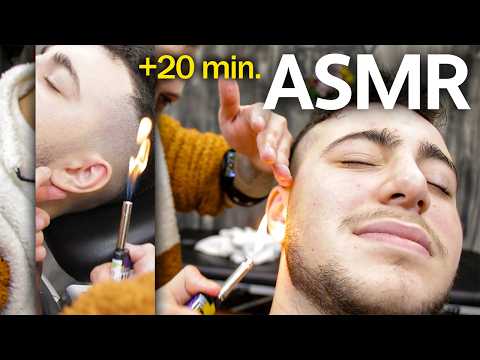 ASMR Hair Play & Foam Massage | Turkish Barber Sleep Session