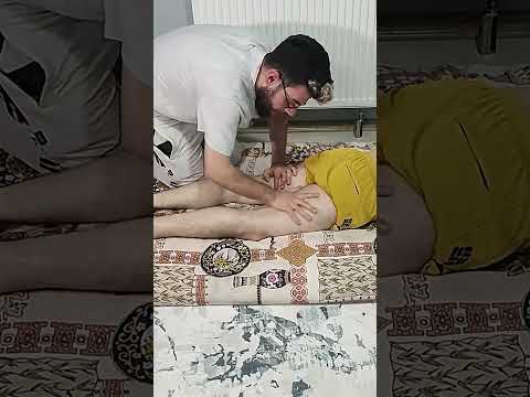 MASSAGE THERAPY GOOD FOR HAMSTRING PAIN #satisfying #relaxing #asmr #shorts #massage