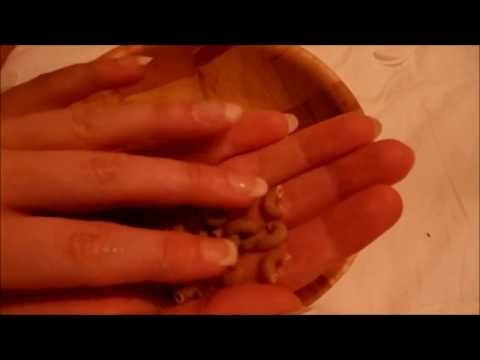 ASMR Whispering - Sounds of Uncooked Macaroni