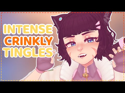 [ASMR] Intense Crinkly Triggers To Sleep To 🐾