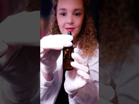ASMR Ear Drops 👂 Relaxing Doctor Ear Exam #shorts