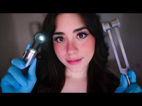 ASMR Doctor Ear Exam 🩺 Hearing Test & Ear Cleaning