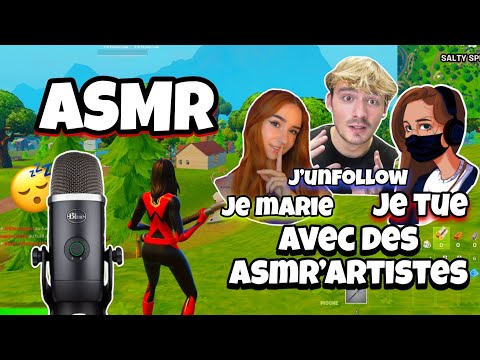 ASMR Français • JE TUE, J’UNFOLLOW OU JE MARIE AVEC DES ASMR-ARTISTES ! 😴💤