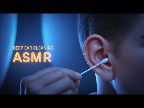 Deep Ear Cleaning & Relaxing ASMR: Goose Feather, Tuning Fork & Sponge Sounds for Sleep (No Talking)
