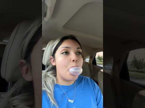 BUBBLE GUM ASMR | blowing little bubbles chewing popping sounds