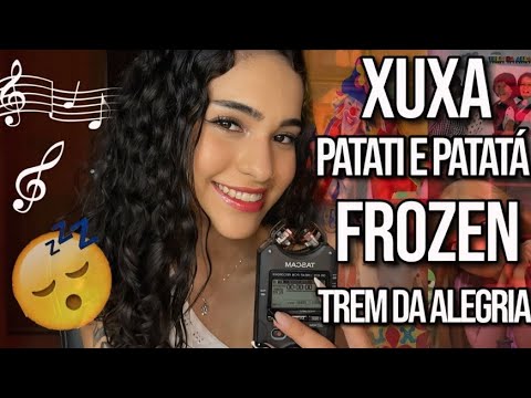 ASMR CANTANDO CANÇÕES INFANTIS  - PARA TRAZER NOSTALGIA E TE FAZER DORMIR PROFUNDAMENTE 💤