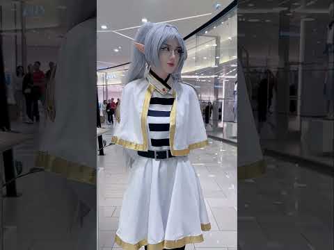 Frieren at the mall Cosplay #animecosplay #cosplay #cosplayer #anime #cosplaygirl #frieren