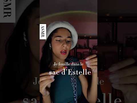 ASMR RP - Je fouille dans le sac d’Estelle  #asmrfr #roleplay #asmr #relax