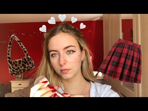 Asmr Toxic Best Friend Gives You A Make-over On Valentines Day (makeup/Hair/clothes)