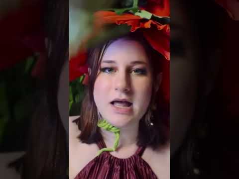 Poppy fairy puts you to sleep (Preview) #asmr #fairy