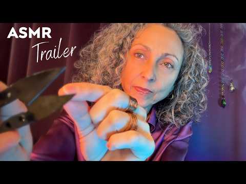 ASSAGGI di ASMR 🎬  ✨ Cord Cutting e Pulizia Energetica ✂️ Taglio Energie Pesanti TRAILER