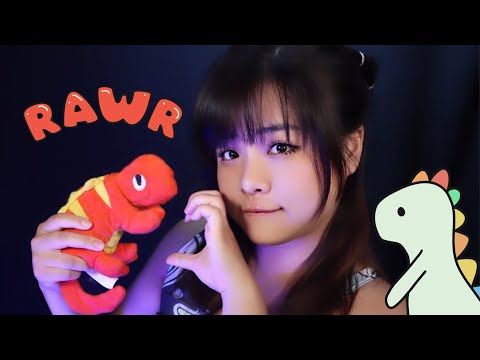 ASMR | Dinosaur Girlfriend Comforts You to Sleep