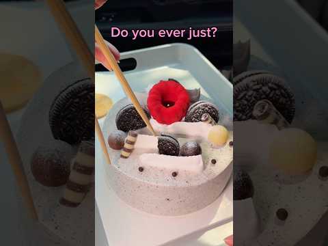 Do you ever just? #food #eating #oreo #cake #chocolate