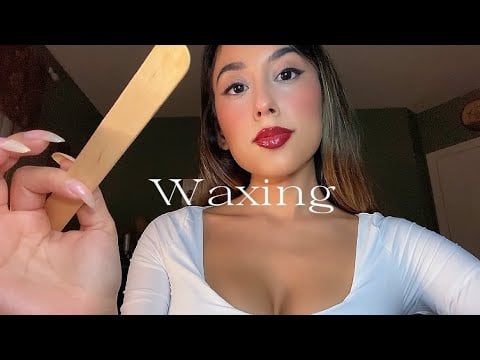 ASMR Facial Waxing Appointment Roleplay  