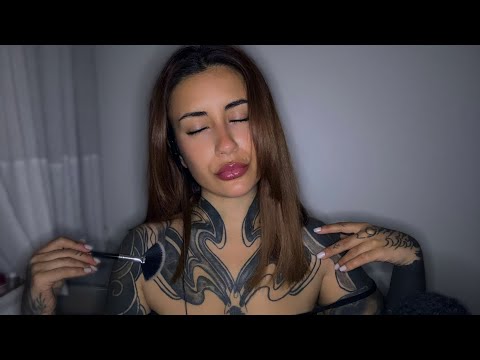 ASMR AUTOMASAJE Y Susurros LENTOS y SUAVES ♡