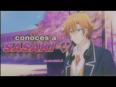 conoces a Sasaki / ROLEPLAY ASMR yaoi ♡