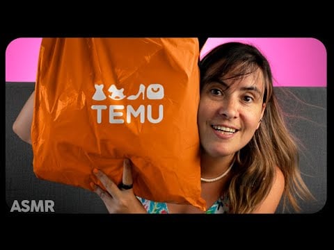 ASMR español 🙈 las tonterías más raras que encontré en TEMU