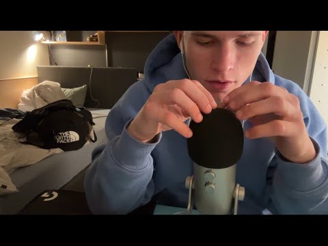 my first time tryning Asmr with blue yeti mic