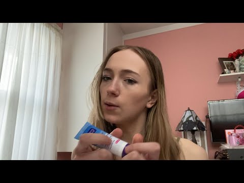 asmr friend does your skincare🧖‍♀️