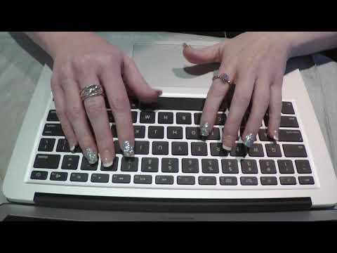 ASMR Typing, Whispering, Gum Chewing.