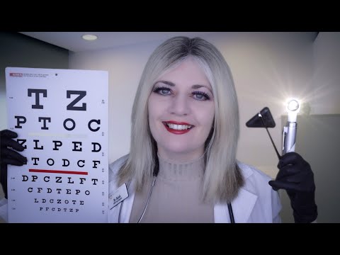 ASMR Medical Exam - Head to Toe Physical Assessment By Doctor For Your New Job - Realistic, Relaxing