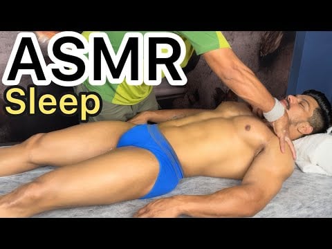 Indian Muscular Man Gets Deep Relaxing Body Massage | ASMR Therapy for Stress Relief & Recovery 