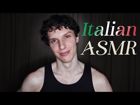 ASMR teaching you VERY important Italian phrases
