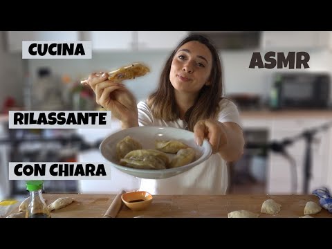 Cucino i RAVIOLI CINESI in modo RILASSANTE | ASMR