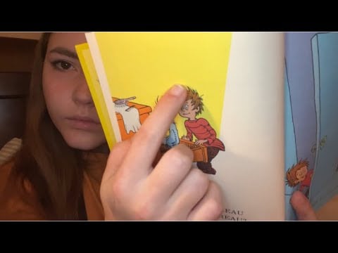 Asmr Book Sounds(Tracing, tapping, flipping)