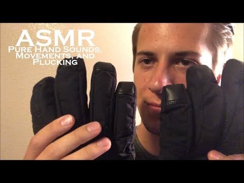 ASMR Pure Hand Sounds, Movements, and Plucking  (No Talking)