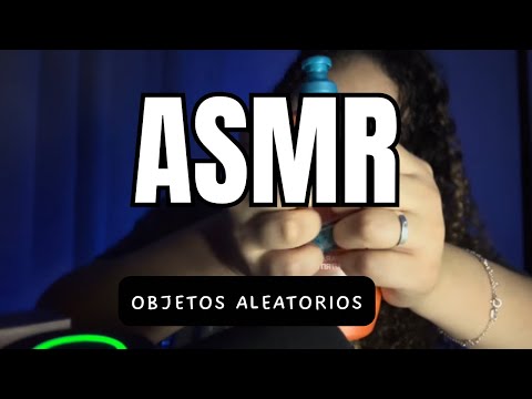 ASMR - TAPPING EM OBJETOS ALEATORIOS PARA VOCE DORMIR 