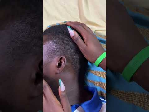 Asmr tongue fluttering in ear #asmr #tingling #nails #sleepsounds