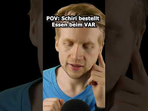 ASMR - POV: Schiri bestellt Essen beim VAR! #shorts #asmr #roleplay #deutscheasmr