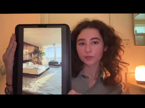 ASMR ~ checking you in at a hotel