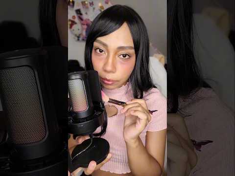 ASMR SONS DE BOCA E PINCEL NO MICROFONE, Mouth Sounds #ASMR