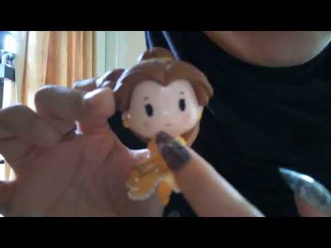ASMR | Random triggers with long nails (Scratching fabric, camera tapping, color test etc)