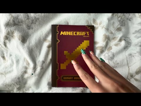 ASMR Reading the Minecraft Combat Handbook