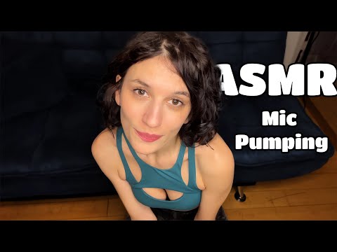 ASMR - From Above Mic Pumping - Crazy Tingles - Fast, Intense, Slow, Swirling and Rubbing