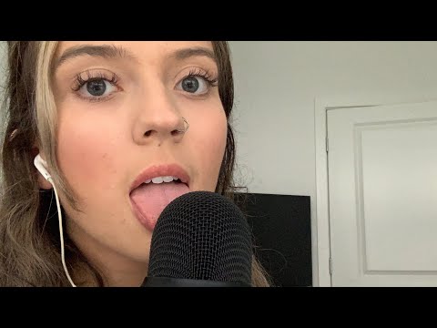 ASMR| SLOW & SENSITIVE EAR EATING & NIBBLING NO TALKING (mouth sounds)