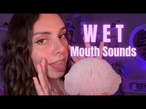 ASMR | Wet Mouth Sounds DEEP in Your Ears (No Talking)