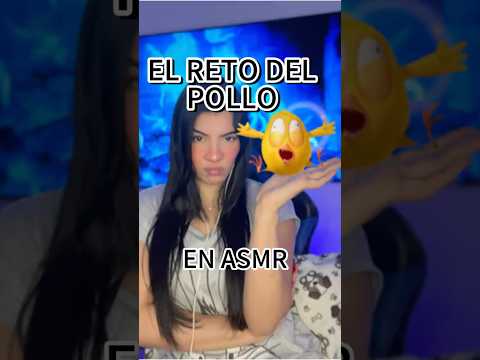 RETO DEL POLLO EN ASMR 🐓  #parati #humor#shorts #short #funny #asmr #fyp #viralshort