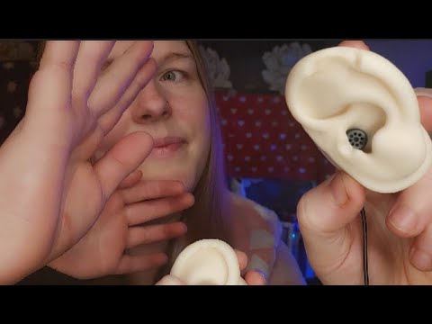 ASMR 4 Ear Mics Doing Triggers W/ Passion`s Little Helpers🎇