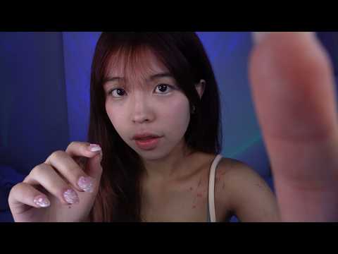 ASMR Close Up Deep Ear Whispers and Brushing