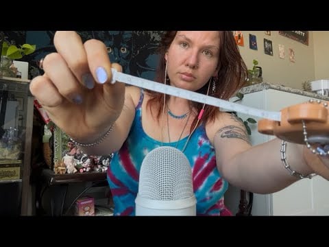 ASMR measuring ur face....it's perfect :)
